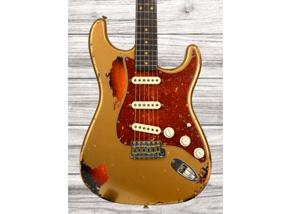 Fender Custom Shop Limited Edition 62 Strat Heavy Relic ASHG/3TSB Masterbuilt Levi Perry Fender Custom Shop Limited Edition 62 Strat Heavy Relic ASHG/3TSB Masterbuilt Levi Perry